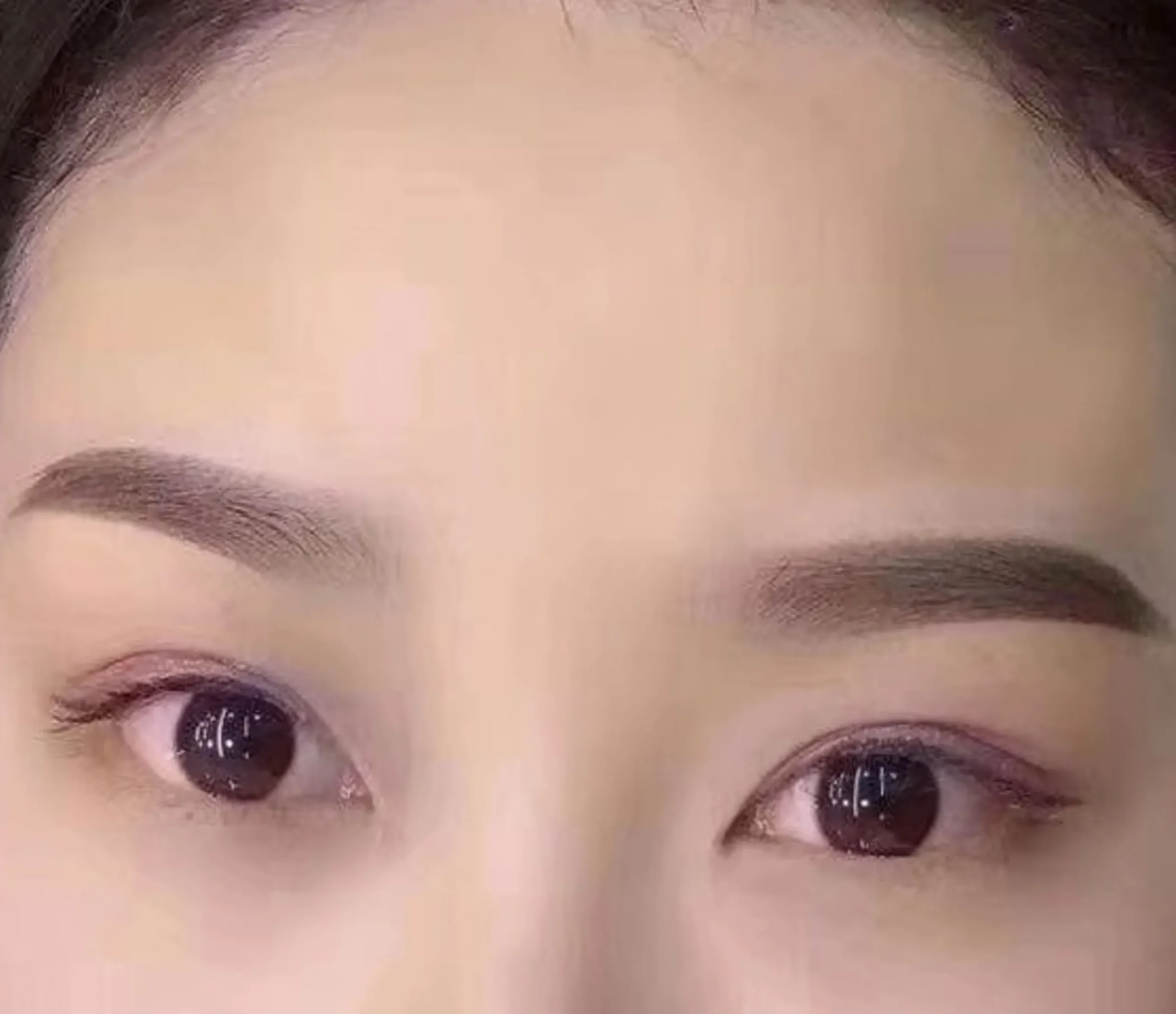 natural permanent eyeliner before and after